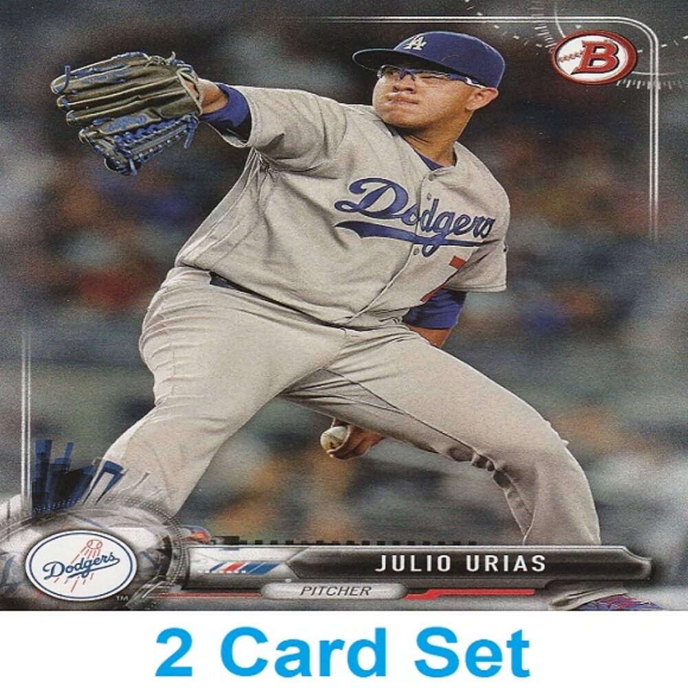 Julio Urias MLB Card Collection